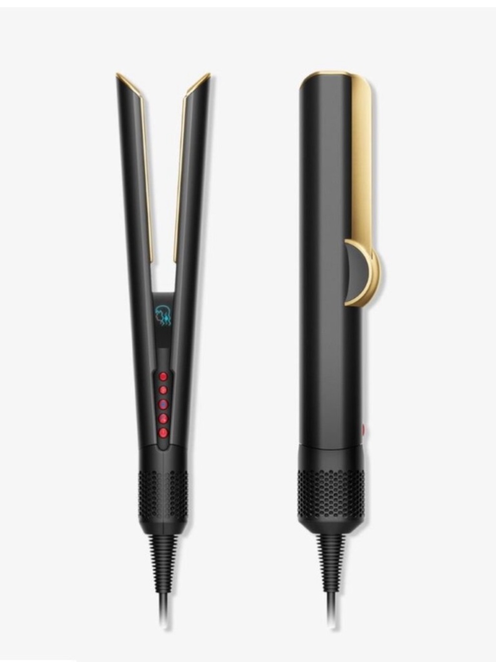 Dyson and Ulta Exclusive Airstrait Hair Straightener in Onyx Black and Gold
